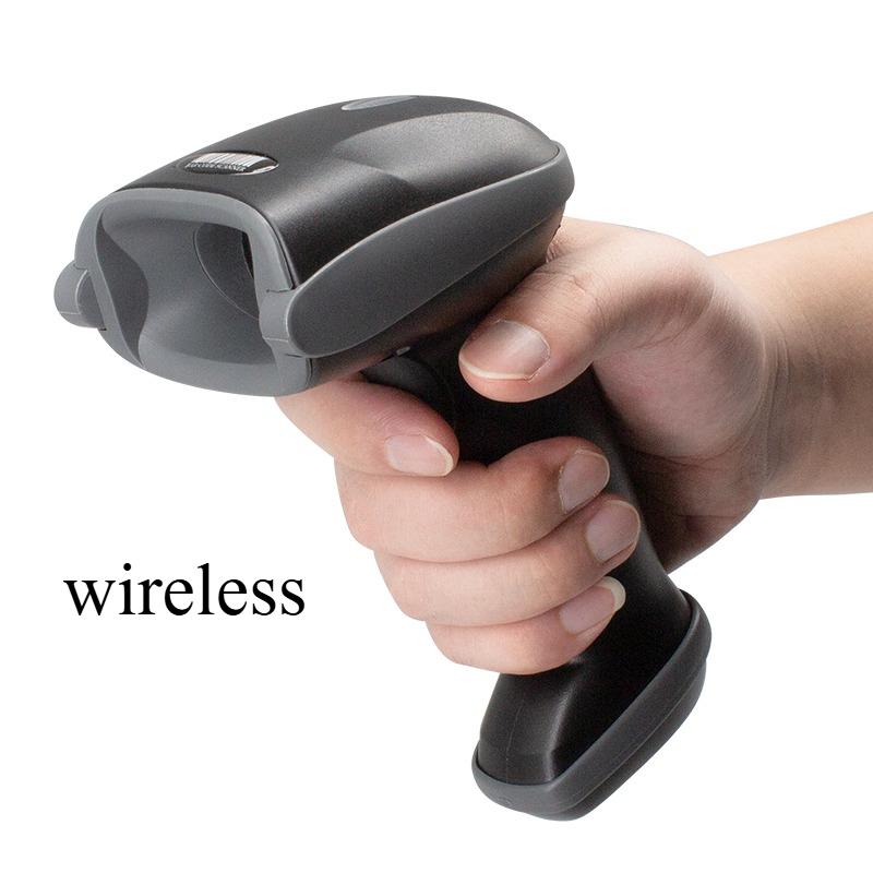 Barcode Scanner Wireless or Wired 2D global optional 1G-2 Bluetooth Handheld Barcode Reader USB Scanner QR Code Reader