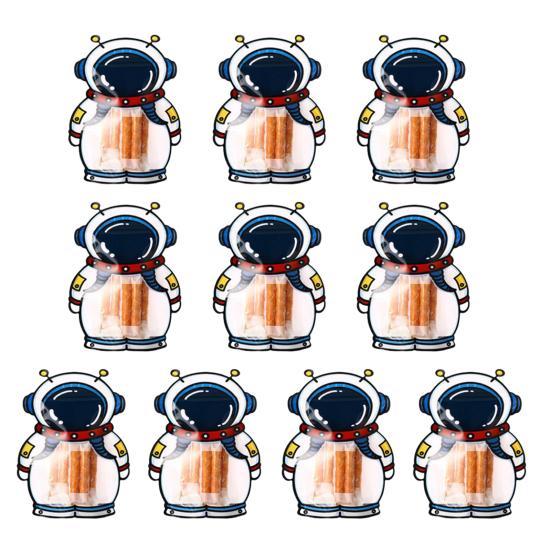 

10 шт. мешок для конфет с видимым окном в животном стиле милый маленький ежик в форме печенья герметичный мешочек для кухни C