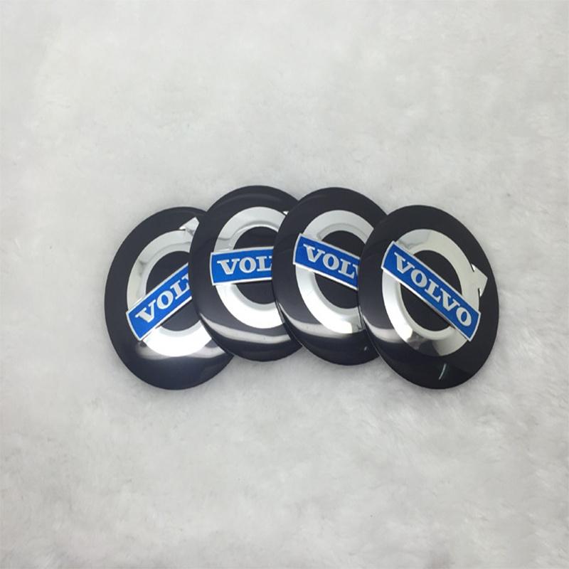 Elegantní a odolné 4ks 56,5mm Samolepky na středové krytky kol pro vozidla Volvo