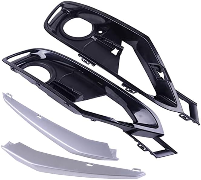

4pcs Front Bumper Fog Light Lamp Grille Cover Trim For BMW 3 F30 2012-2015