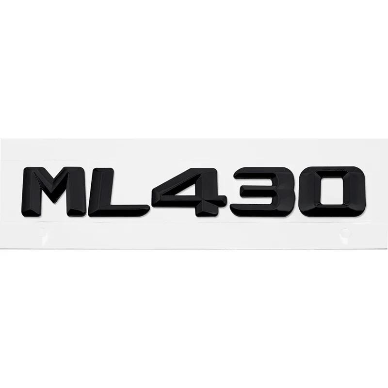 3D Metal ABS Car Trunk Sticker Letter Badge for Mercedes Benz Old Style ML55 ML63 ML250 ML300 ML320 ML350 ML400 ML430 Emblem ee05