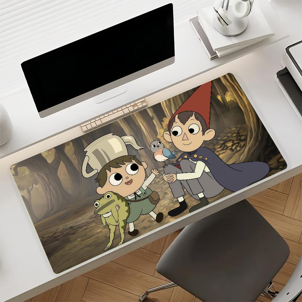 Cartoon O-Over the G-Garden W-Wall-S Mouse Pad Non-slip Rubber Gamer Balance Computer Mat Decoracion Deskmat Laptop Office Large