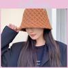 Knitted Bucket Hat For Women With Breathable Windproof Fabric In Autumn Winter