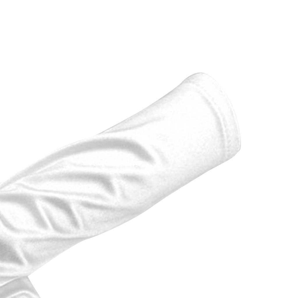 Brudesateng Fingerhansker Lange Elegante Moteriktige Dame Bryllupshansker for Selskapsopptreden