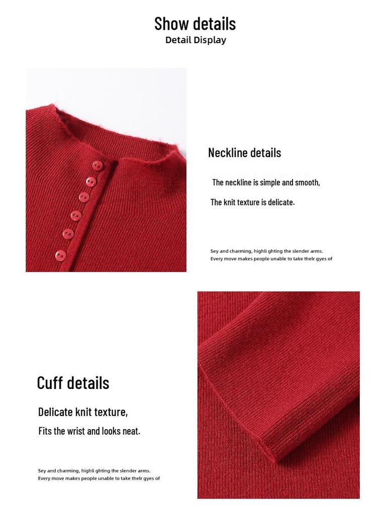 Damen Premium Winter Rollkragenpullover Top - Vielseitige kurze Basisschicht (2025)