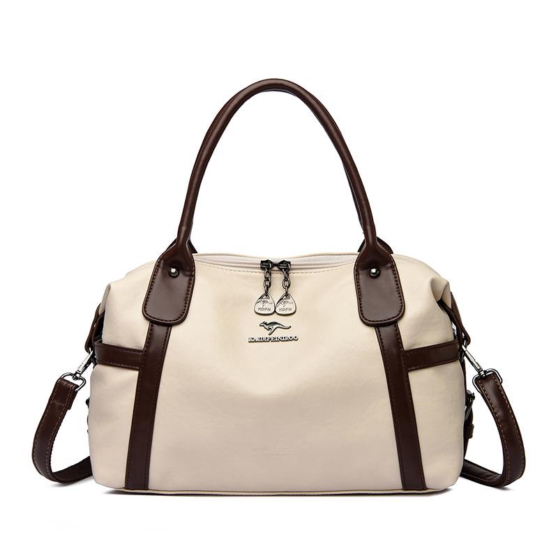 Women's Large Capacity College Business Trip Crossbody Bag - High-Quality Texture, Single Shoulder & Handheld Travel Bag