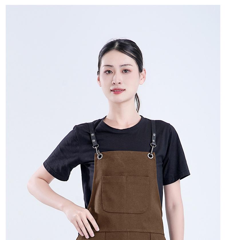 Custom Thick Barber Shop Apron for Hairdressing and Manicure