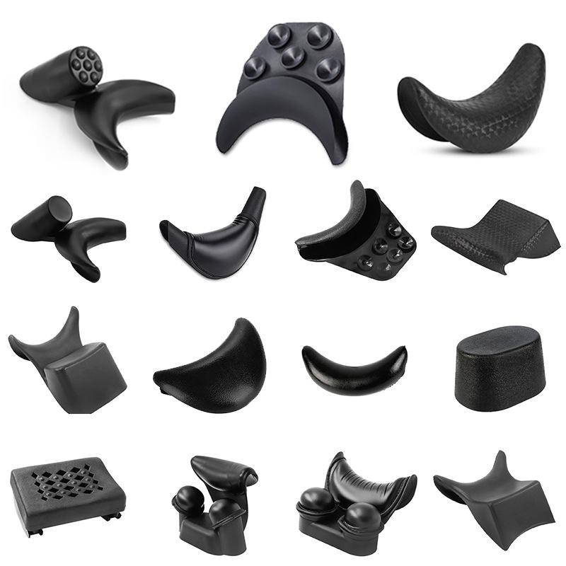 Protiskluzový silikonový polštářek na krk ve tvaru U pro lůžka se šamponem kadeřnických salonů