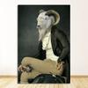 And Prints Earl of the Goat Canvas Paintings On The Wall Art Picture Wall Decoration Cuadro Nordic Retro Goat Canvas Art Posters