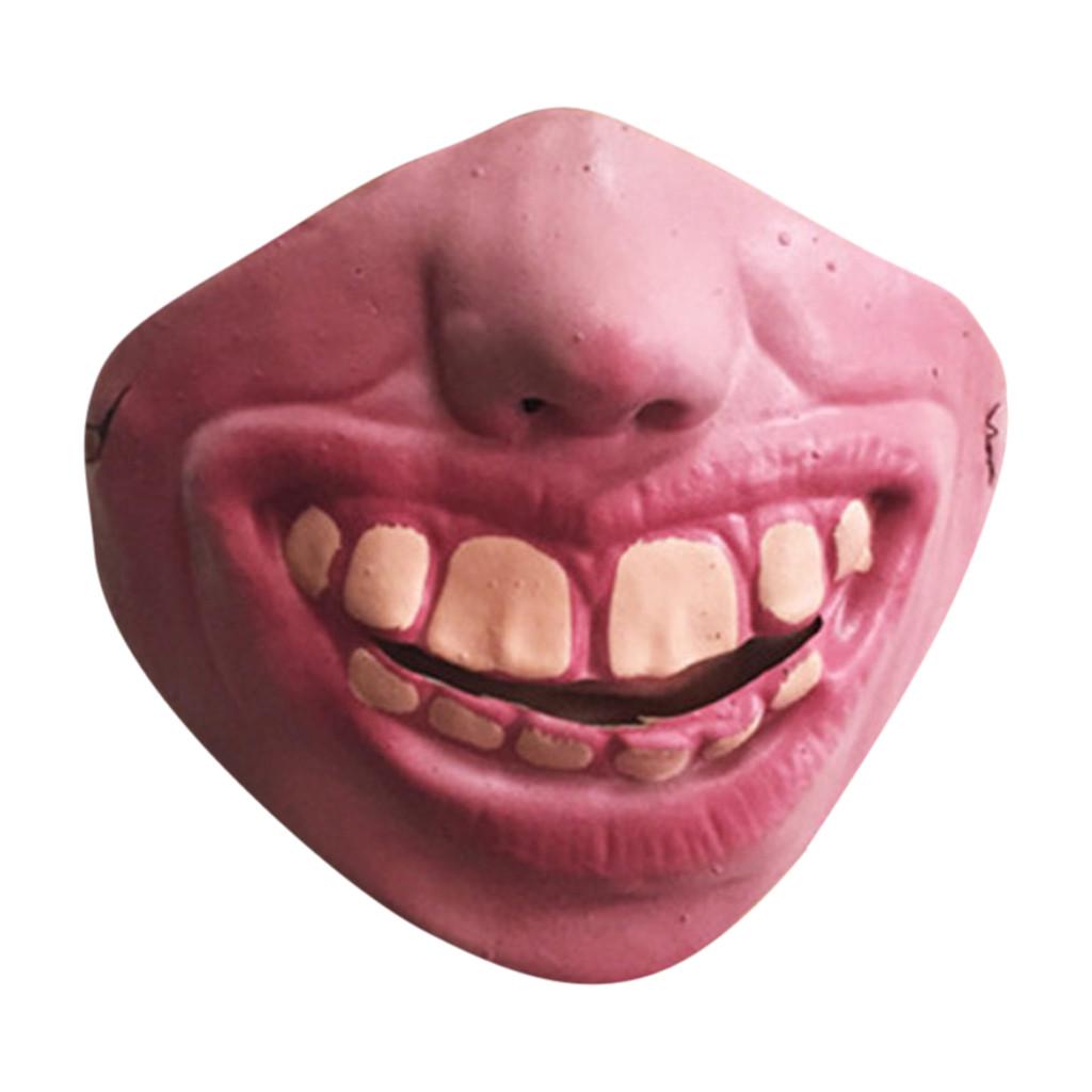 Mask Big Lips Headgear Pet  Mask