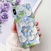 Para Capa de iPhone X XR XS Max Moda de Luxo Capa Pintada Capa de Silicone Macio Para iPhone XS Max iPhoneX iPhoneXR Capas Bolsas