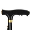 Aluminum Alloy Walking Cane Climbing Stick with Led Light Folding Stick
