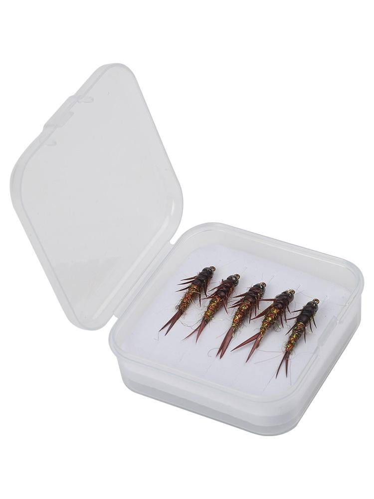 Fishing Lure Set Insects Bait Fly Nymph Stonefly Lure Attractive Fish Lure