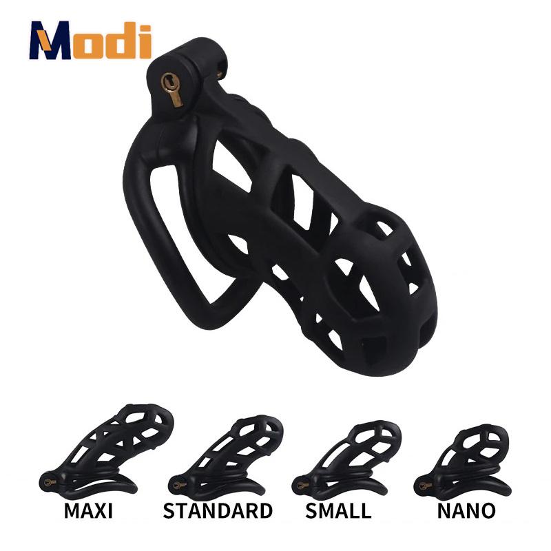 MoDi Sex Toys for Men Adult Male Chastity Cock Cage Penis Sleeve Cockrings Erotic Urethral Lock BDSM Bondage