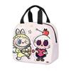 Labubu Cartoon Lunch Tote: Insulated Aluminum Foil Bento Bag for Students  5371