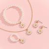 Pearl Necklaces Suittweed Style Bracelets Cute Jewelry Sets  Gifts for Girls