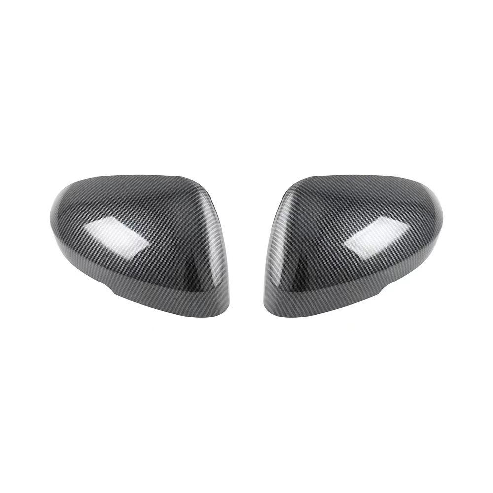 Carbon Fiber Pattern Rearview Mirror Cover & Rain Brow for 2023 Nissan Serena C28