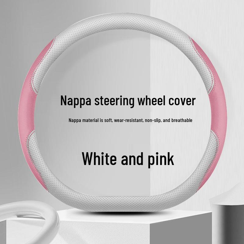 Ideal L8/L9/ONE Steering Wheel Cover: Original Car Color, New Energy Vehicle Interior Accessory.
