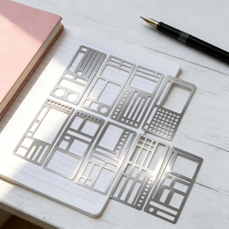Pack Of 9 Paper Planner Templates Cover Smooth Writing Surfaces For All Pen Types