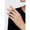 Ring - Pearls & Colors - Prestige - 9-10 Mm Button - White Pearl - 925 Silver - Woman