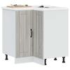 Corner Base Kitchen Cabinet Lucca Grey Sonoma Glued Wood