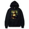 Funny Ok I Pull Up Capybara Potisk Mikina Unisex Dámská Móda Mikiny Streetwear Mikiny JDM Automobile Culture