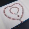 091 Versatile Bow-Design Freshwater Pearl Necklace Set for Women - Multi-Wear Fashion Jewelry