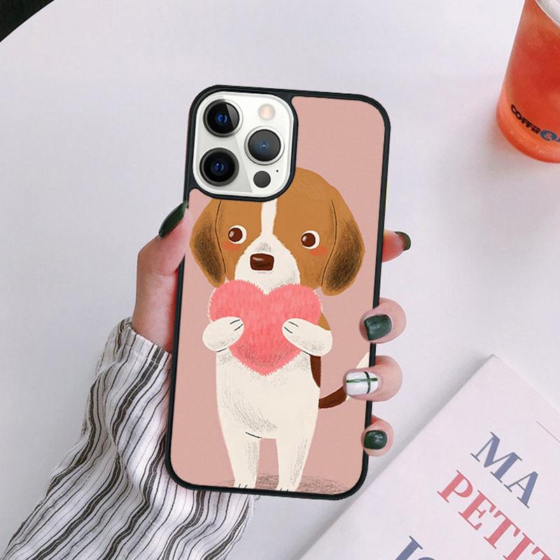 Beagle Dog Animal Phone Case For iPhone 17 Air 14 13 12 16Pro Max 15 11  Plus Max Cover Shell coque