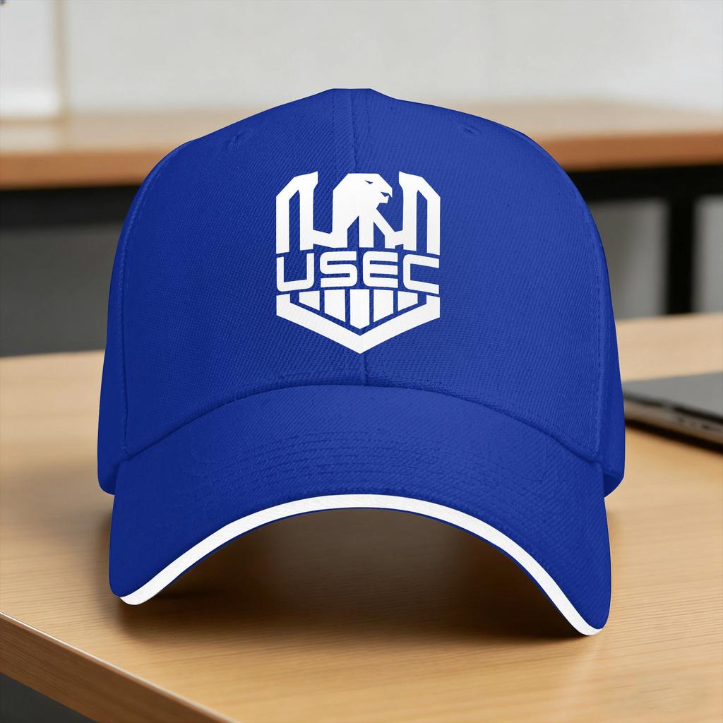 Escape From Tarkov Usec Litle Wnite Logo Casual Baseball Cap Outdoor Gym Trucker Hat Sun Female Male Classic Baseball Caps