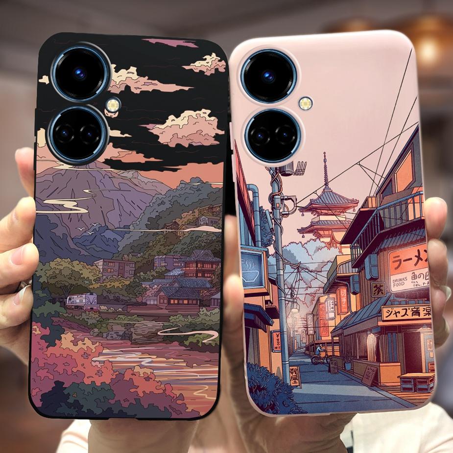 For Tecno Camon 19 Case Camon19 Neo Cute Fashion Cartoon Cover Soft Silicone Phone Case For Tecno Camon 19 Neo Camon19 Pro Shell