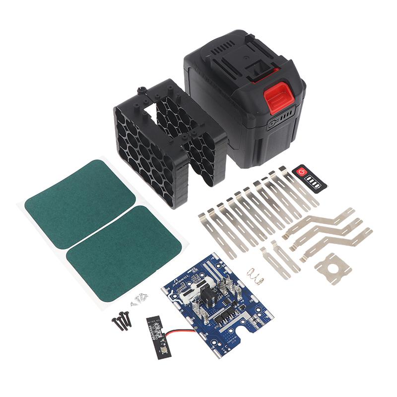 Bl18650 10/20/30 Cell Li-Ion Battery Case Pcb Charging Protection Circuit Board Shell Boxs For Mak 36V 60A Li Battery Housings
