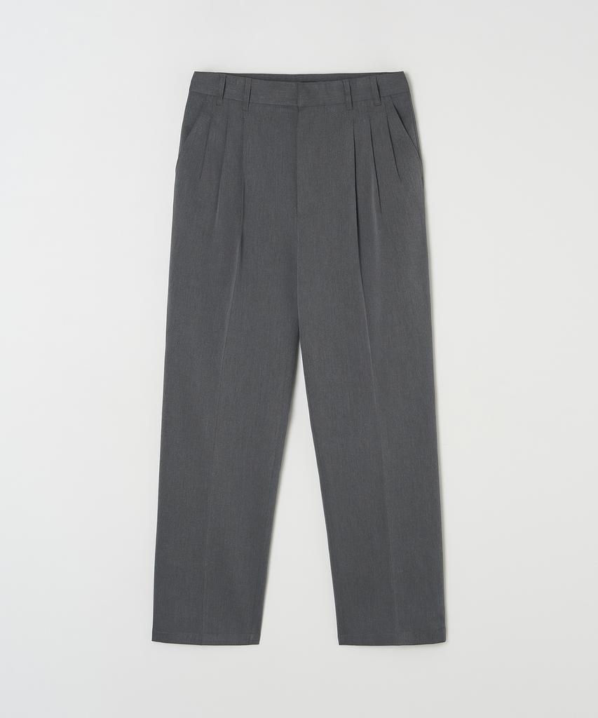 TRADCLUB Curved Cut Three-Puck Setup Slacks Gray