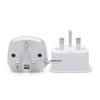10A British to Chinese 3-Pin Plug Converter