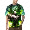 2024 Summer Men New Hot Anime Goku Vegeta All Over Print Cosplay Men Street T-Shirts Unisex Top Short Sleeve