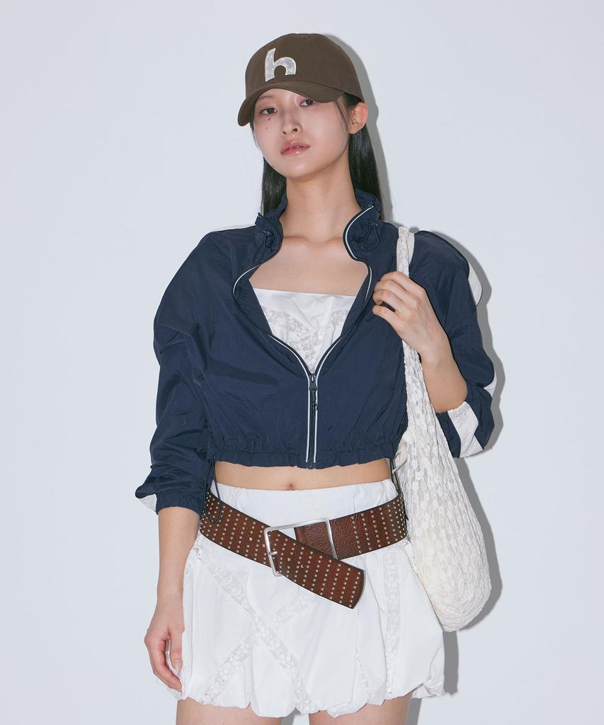 Haebeueoweil H Lace Applique Cap (Br)