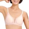 Kabelloser Ultra Ultra Night No S [CINSTRON] BH, Ohne Bügel, Leicht, Dünn, Kühl, BH, Bügel, Sommer, Kühl, Transparent, Anti-Kind, Niedlich, Rosa,