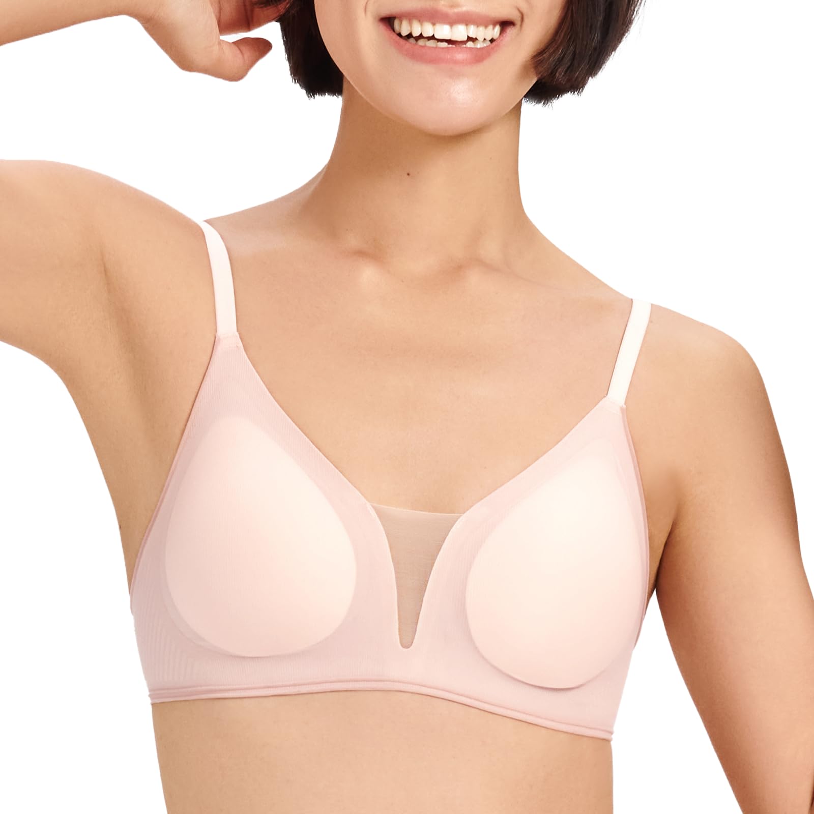 

Беспроводной Ультра Ультра Ночной Без Косточек [CINSTRON] Бюстгальтер, Без косточек, Легкий, Тонкий, Прохладный, Бюстгальтер, Косточки, Лето, Прохладный, Прозрачный, Анти-Детский, Милый, Розовый, розовый