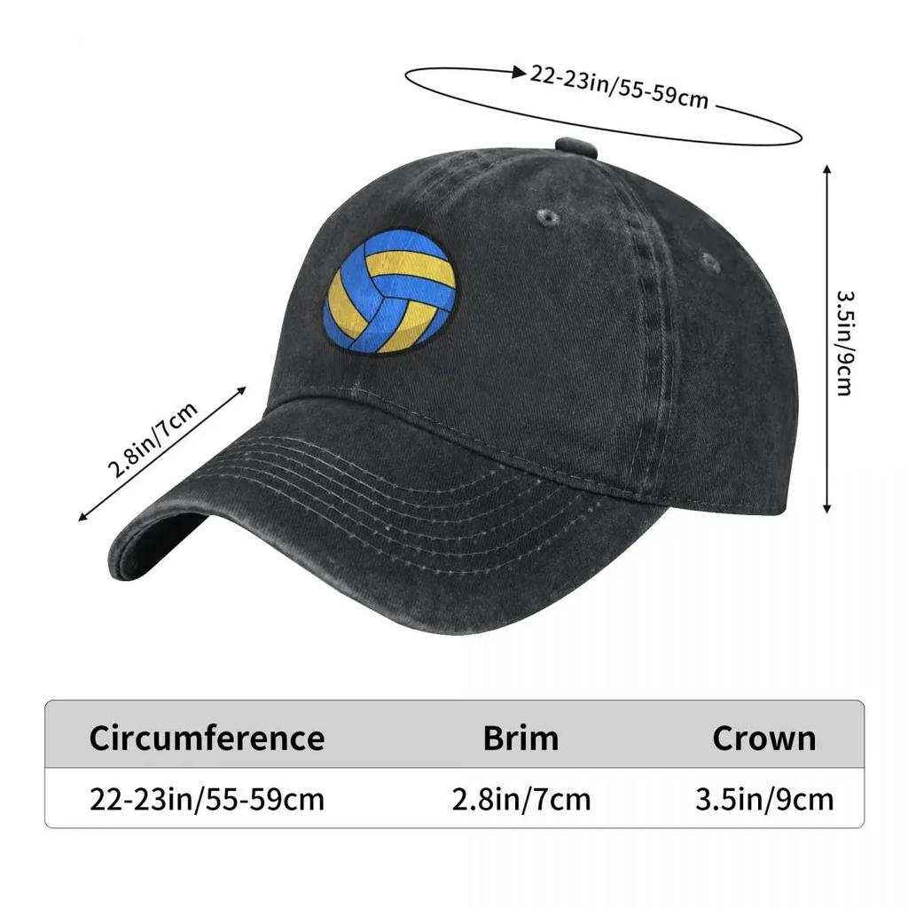 Cool And Cute Volleyball Fashion Baseball Cap Peaked Cap Unisex's Hat Women's Cap Caps For Women