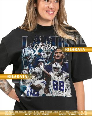 CeeDee Lamb Vintage T-Shirt Gift for Women and Man Shirt Unisex Tee Sport SweaT-Shirt