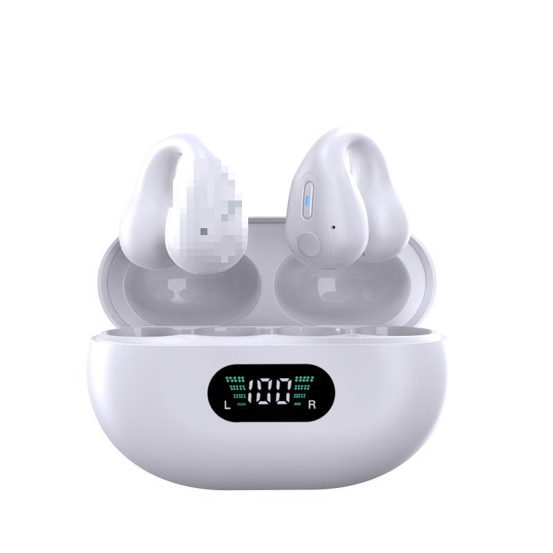 

Bone Conduction Bluetooth Headphones - Wireless Sports Open-Ear Noise Cancelling Ear Clip