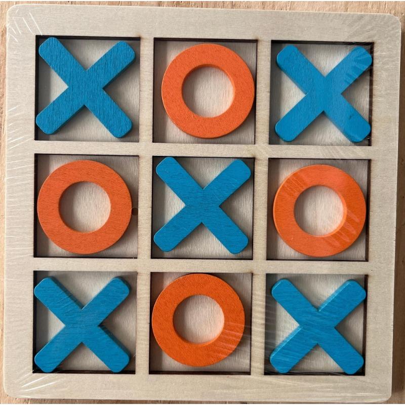 

1 УПАКОВКА Деревянная Цзюгунгэ Крестики-нолики XO Детские Развивающие Игрушки Раннее Обучение Настольные Игры Тренировка Логического Мышления оранжевый