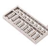 Mini Calculator Tool Pendent Model Mobilizable Ancient Abacus 8 Rows Keyfob Gift Keyring Keychain