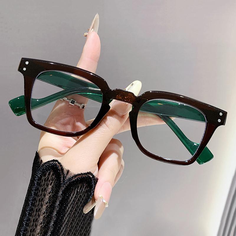 New Retro Presbyopic Glasses Women Men Big Frame Fashion Reading Glasses Anti Blue Light Eyewear Luxury Brand Spectacles Unisex