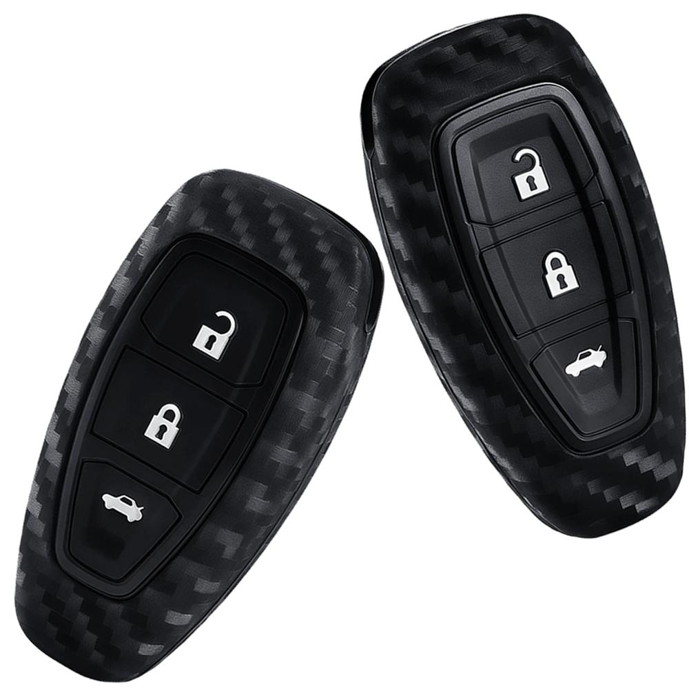 New Silicone Car Key Case For Ford Puma Grand C Max Focus Mondeo Kuga Fiesta Ecosport Transit Kuga Silicone Remote Key Case