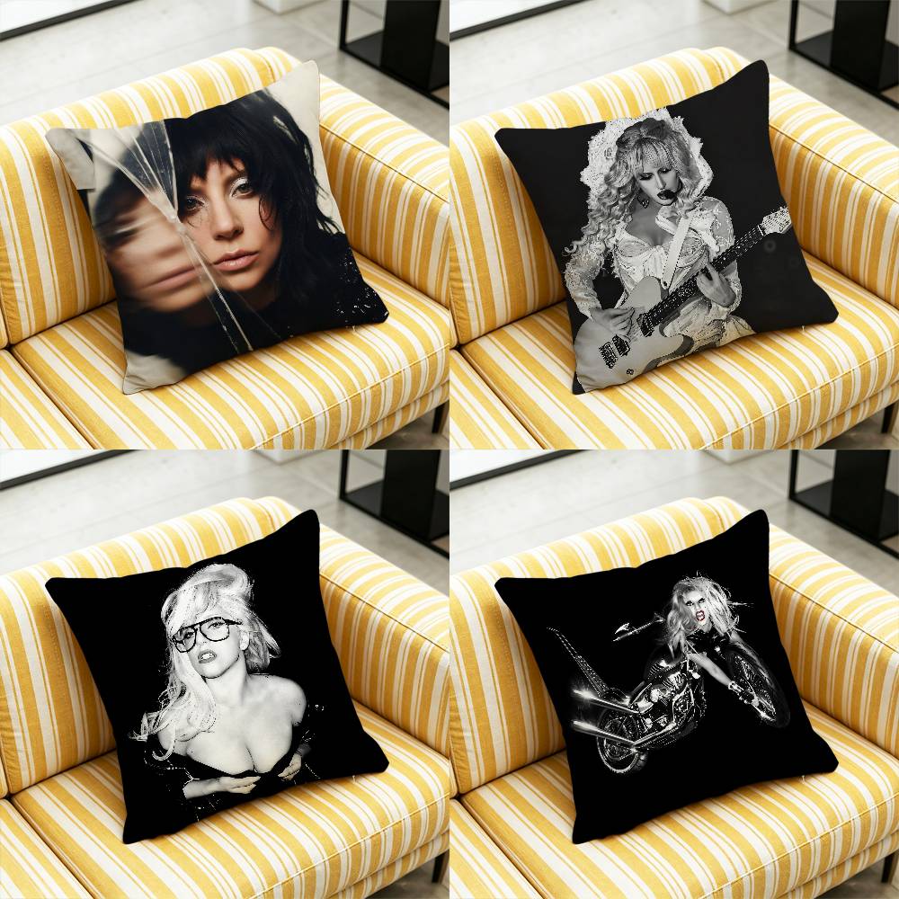 For Lady Gaga Mayhem Throw Pillow Case Cover Custom Decorative Pillowcase Cushion Decor DIY Gift