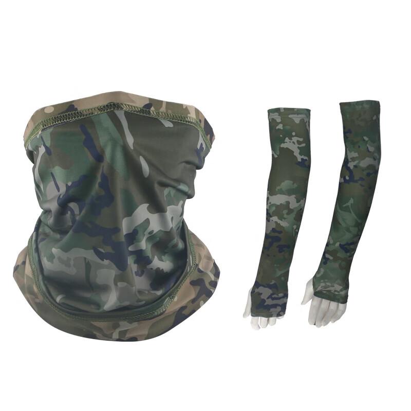 XiNaiKang Outdoor Camouflage Balaclavas, Neck Gaiters & Arm Sleeves