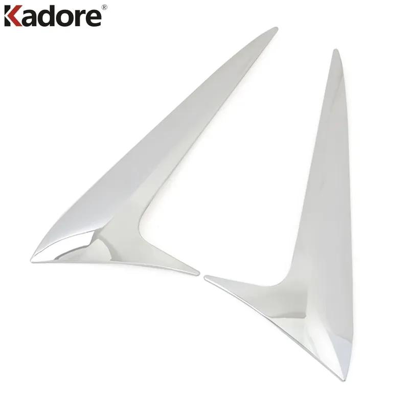 Rear Window Cover Trim For Mazda CX9 CX-9 2016- CX8 CX-8 2017- 2024 Chrome Car Side Wing Spoiler Trims Accessories