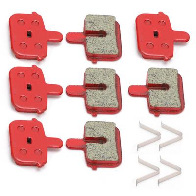 Lot de 8 plaquettes de frein en résine semi-métallique durable pour véhicule électrique et VTT