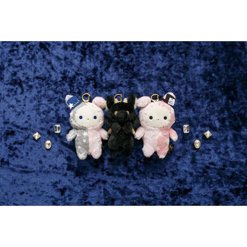San-X Sentimental Circus "Eternal Magic and Wishes Grimoire" Hanging Plush Toy, Dokoka no Hoshi no Ko (Star Child) MV33701, H110 x W60 x D70mm