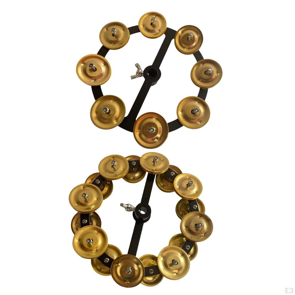 Handheld Hi Hat Tambourine for Percussion And Music Events